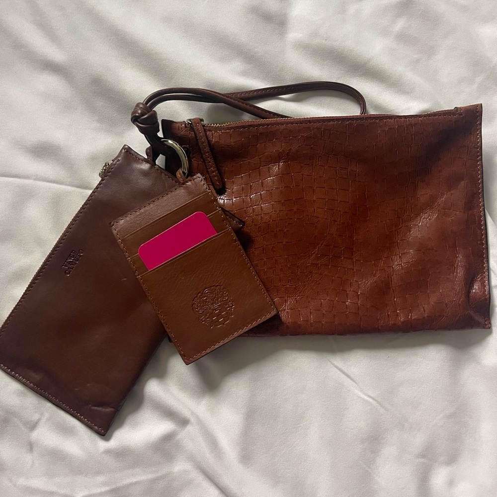 three piece vince camuto clutch